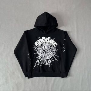 Black Spider Web Hoodie